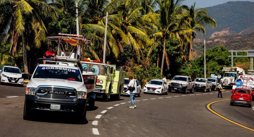 Arranca en Ixtapa Zihuatanejo el Operativo Temporada Vacacional de Invierno 2022.