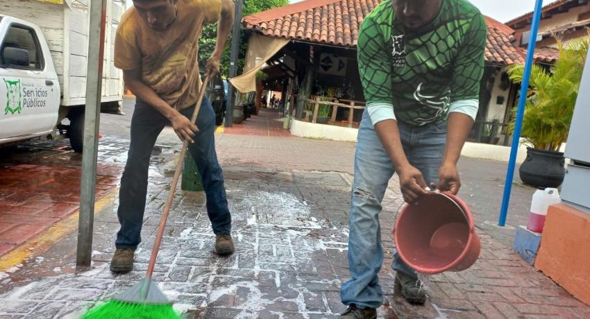 Gobierno municipal redobla esfuerzos en temporada vacacional. 