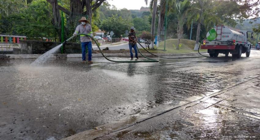 Gobierno municipal redobla esfuerzos en temporada vacacional. 
