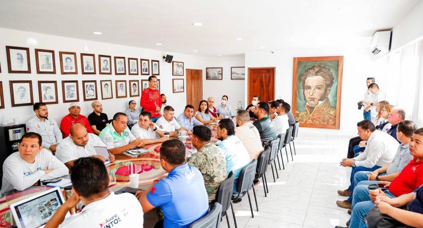 Presidente Jorge Sánchez supervisa trabajos de la CIVATIZ.