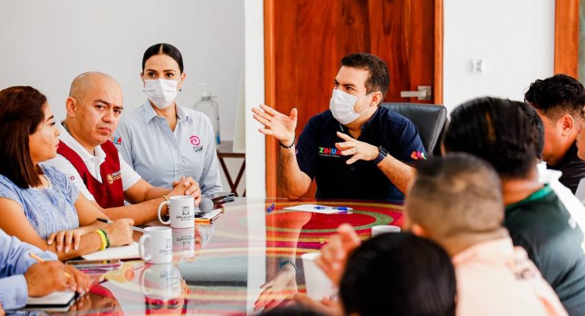 Presidente Jorge Sánchez supervisa trabajos de la CIVATIZ.