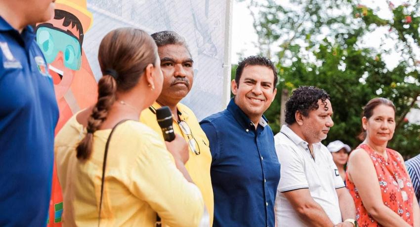 Gobierno de Jorge Sánchez inicia construcción de sistema de agua potable en colonia La  Carrerita de El Coacoyul