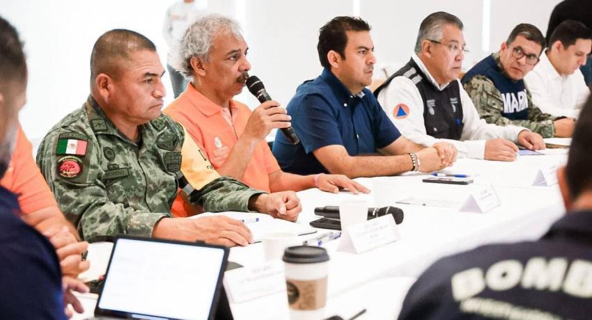 Gobierno de Zihuatanejo se mantuvo atento y preparado ante la Tormenta Tropical MAX