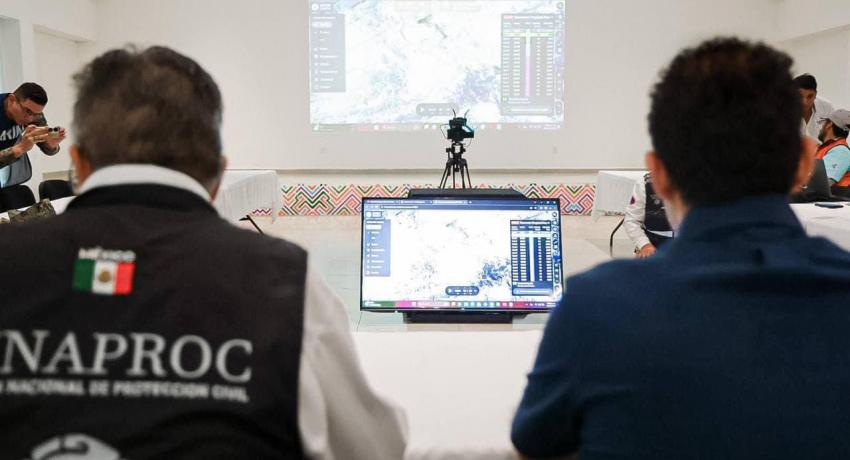 Gobierno de Zihuatanejo se mantuvo atento y preparado ante la Tormenta Tropical MAX