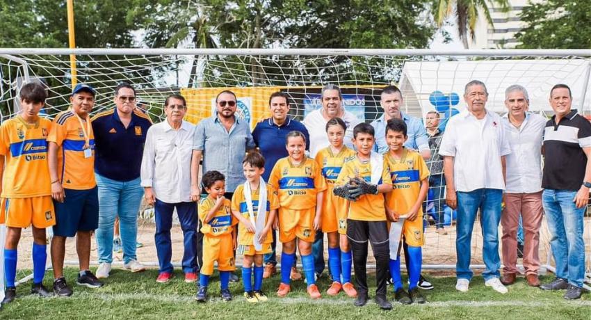 Presidente Jorge Sánchez Allec asistió a la inauguración CEFOR Tigres Ixtapa 