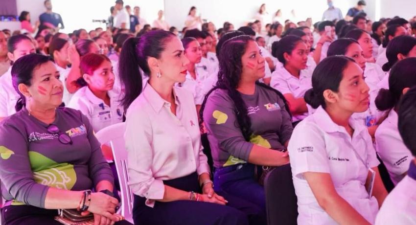 Jorge Sánchez Allec y  Lizette Tapia Castro llaman a fortalecer cultura de prevención contra cáncer de mama