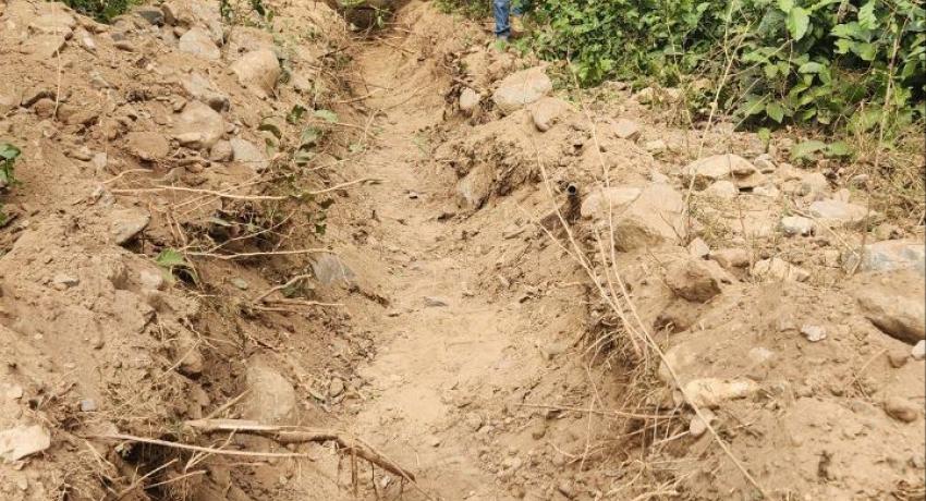 Gobierno de Zihuatanejo rehabilita sistema hidráulico en la comunidad de El Calabazalito