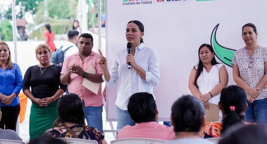 Primer día en el cargo y primer arranque de obra de la nueva administración.