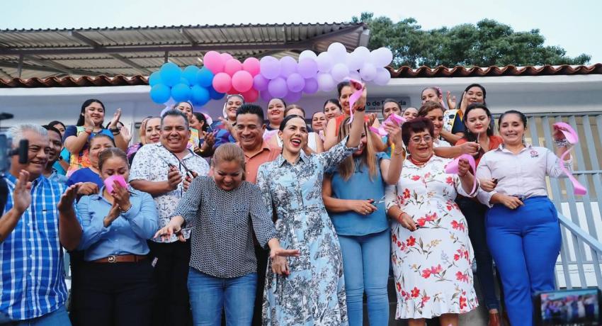 Presidenta Lizette Tapia Castro inaugura Guardería del DIF Zihuatanejo en Infonavit El Hujal.