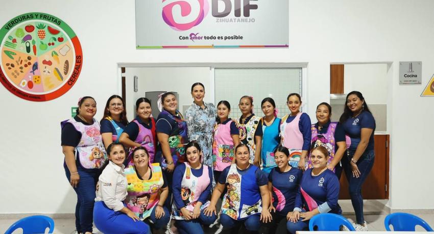 Presidenta Lizette Tapia Castro inaugura Guardería del DIF Zihuatanejo en Infonavit El Hujal.