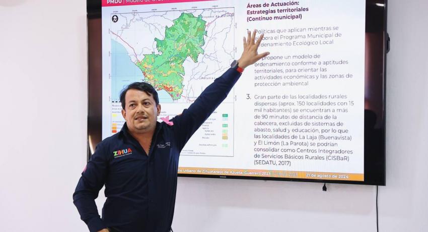 Seguiremos avanzando en la buena planeación urbana de Zihuatanejo: Lizette Tapia Castro. 