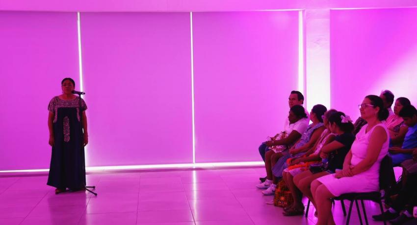 Encabeza Lizette Tapia Castro actividades del mes rosa.