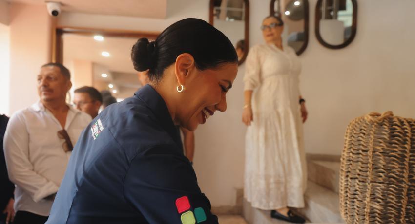 Presidenta Lizette Tapia Castro reconoce apoyo de CANACO ServyTur a la economía familiar con el Buen Fin