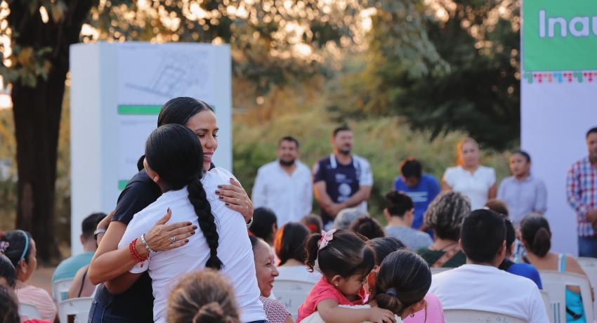 Presidenta Lizette Tapia lleva beneficios de la obra pública hasta las comunidades.
