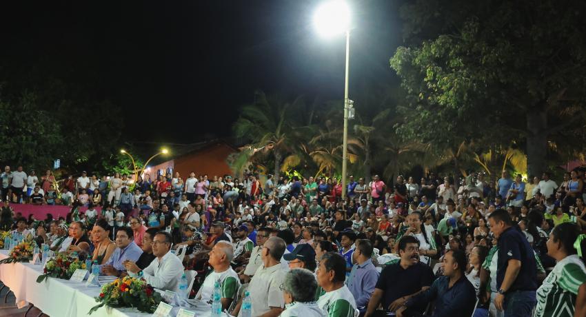 Secundaria José Martí celebró su 25 aniversario con la presidenta Lizette Tapia como invitada de honor