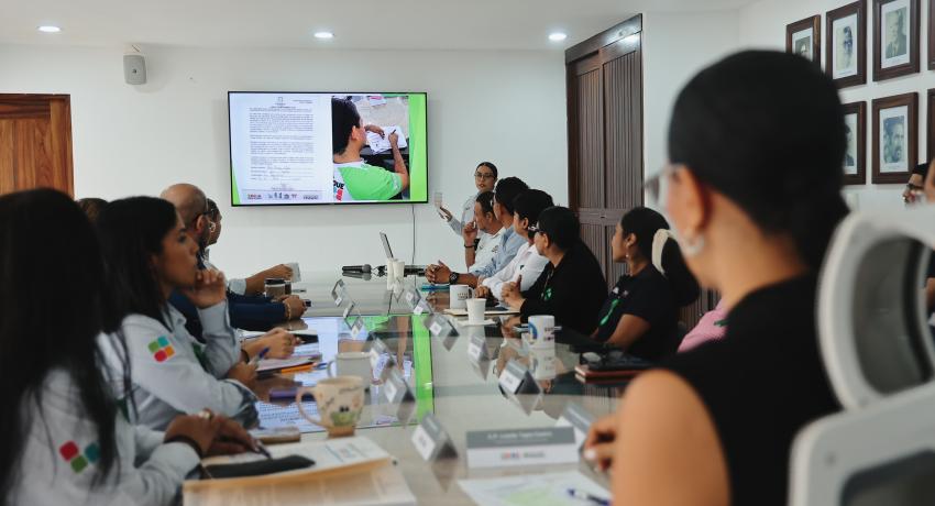 Presidenta Lizette Tapia Castro participa en sesión de trabajo del Comité de Ética y Prevención de Conflictos de Intereses 