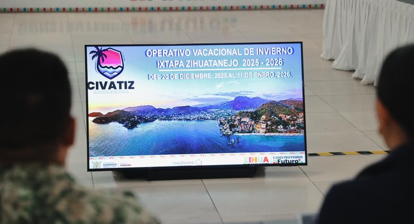 Lizette Tapia Castro activa la CIVATIZ para el periodo vacacional.