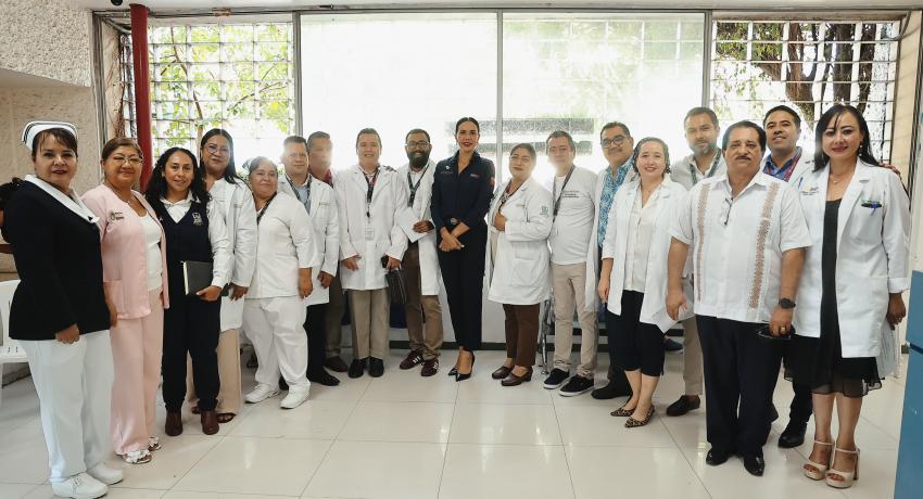 Arranca jornada quirúrgica de prótesis de rodilla y cadera.