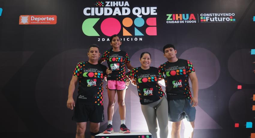 Todo un éxito la 2da Carrera "Zihua Ciudad que Corre"