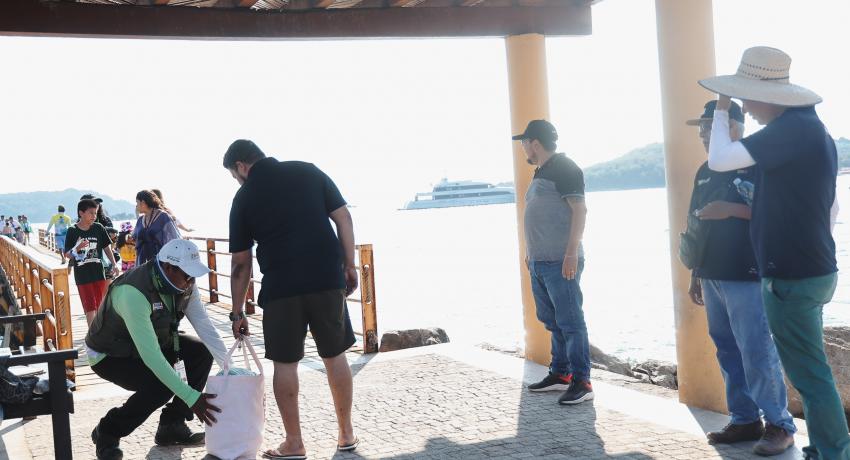 Un Zihuatanejo diferente, ordenado y limpio, resultado del trabajo de la administración que encabeza Lizette Tapia Castro. 