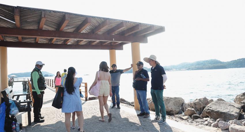 Un Zihuatanejo diferente, ordenado y limpio, resultado del trabajo de la administración que encabeza Lizette Tapia Castro. 