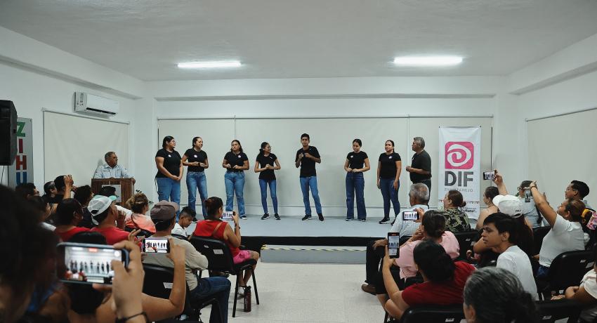 “Luz, señas y alegría”, programa del DIF que visibiliza a personas sordas y con discapacidad.