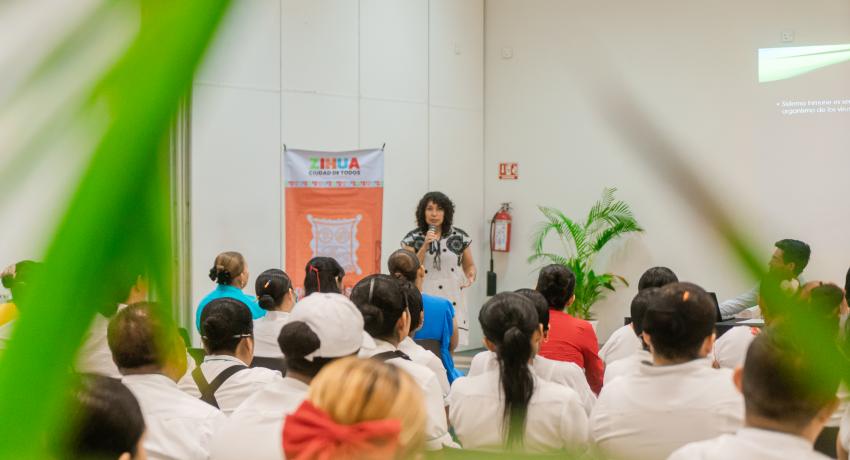 Gobierno de la presidenta Lizette Tapia Castro reanuda campaña para impulsar la cultura de la igualdad