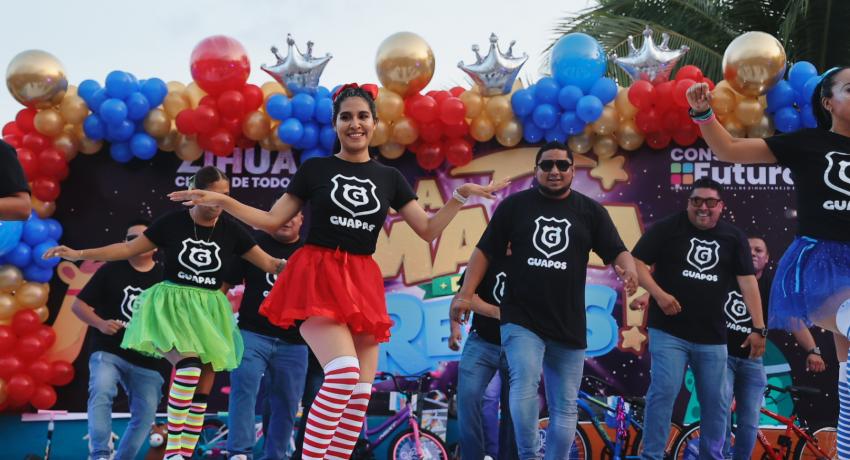 Con gran asistencia inicia la gira de la Magia de los Reyes Magos