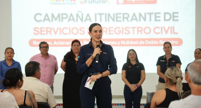 Gobierno de Zihuatanejo trae nueva campaña del Registro Civil en beneficio de decenas de personas.