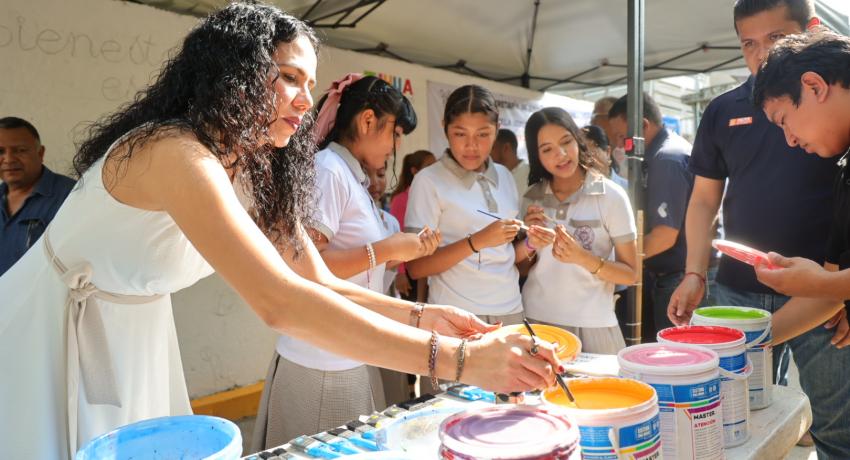 Pintando la salud mental con colores, programa de IMJUVE para la atención de jóvenes y adolescentes.