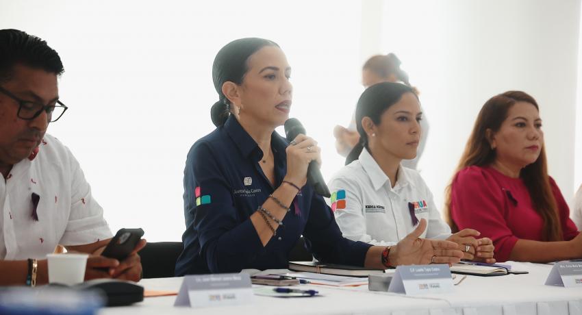 Presidenta Lizette Tapia Castro impulsa acciones a favor de las mujeres