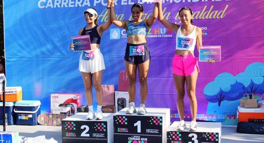 Con gran participación se realiza la Carrera del Día Mundial del Agua 2026 en Zihuatanejo.