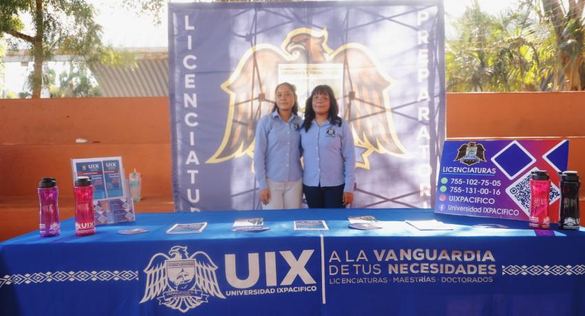Presidenta Lizette Tapia Castro inaugura Feria Vocacional para 33 instituciones de nivel medio superior y superior.