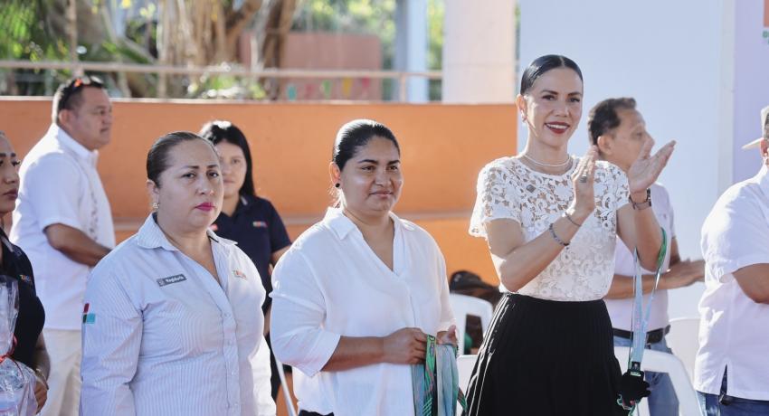 Presidenta Lizette Tapia Castro inaugura los Juegos Deportivos Escolares 2026 que se desarrollan en Zihuatanejo.