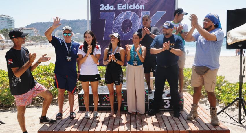 Gran participación en la 2a. edición de la “Brazada por las Ballenas”.