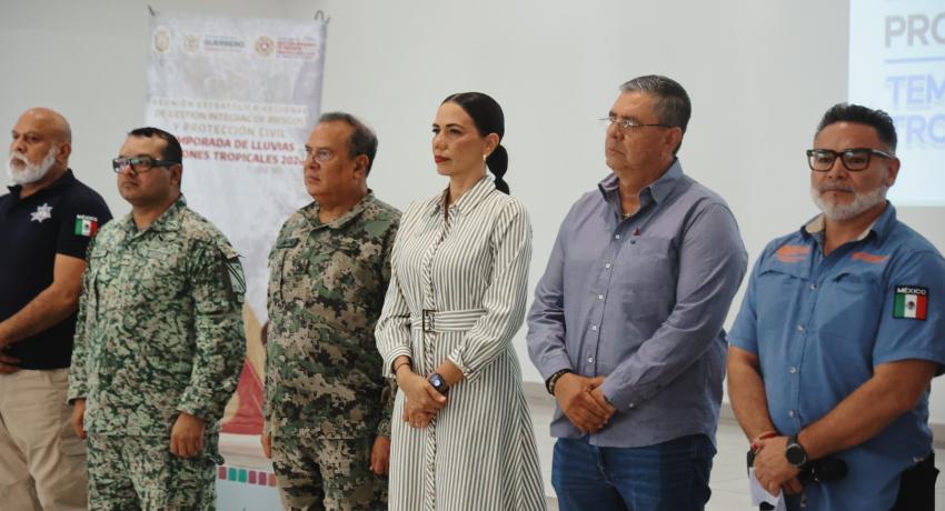 Presidenta Lizette Tapia Castro encabeza reunión regional sobre prevención de fenómenos naturales