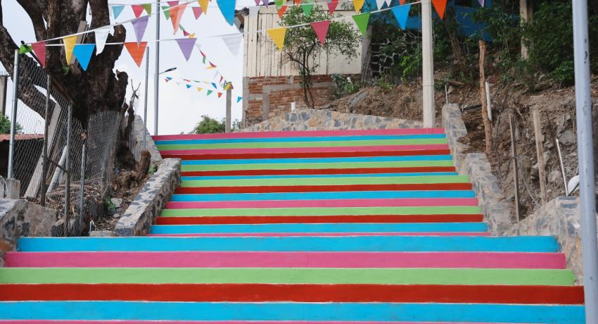 Lizette Tapia Castro entrega obra que mejora la movilidad en la colonia Nuevo Amanecer