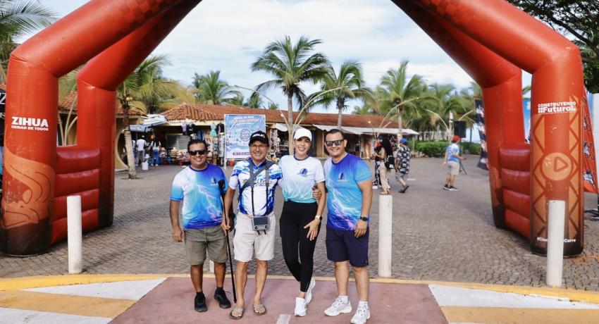 Intensa actividad deportiva en Zihuatanejo; Liz Tapia participa en eventos de inclusión y ciclismo