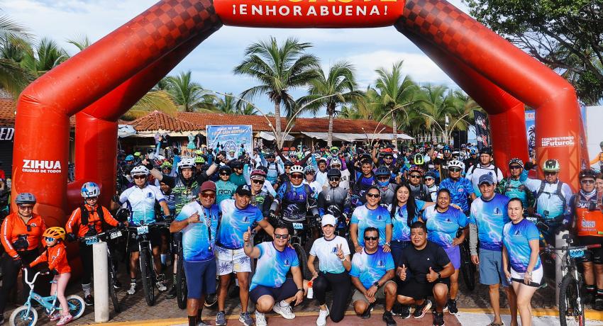 Intensa actividad deportiva en Zihuatanejo; Liz Tapia participa en eventos de inclusión y ciclismo