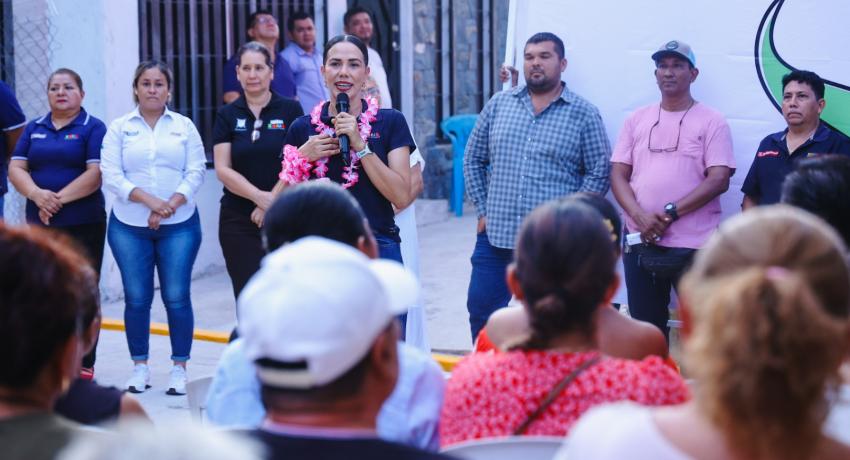 Colonia La Noria se beneficia con dos nuevos andadores.