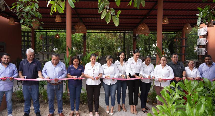 Presidenta Lizette Tapia Castro entrega comedor nuevo y digno para trabajadores del Gobierno de Zihuatanejo
