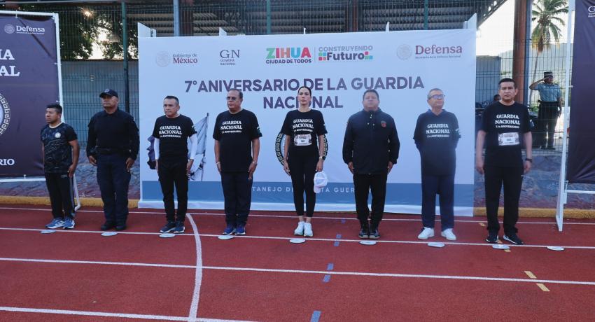 Otro fin de semana deportivo en Zihuatanejo con la Carrera Atlética de la Guardia Nacional y el Segundo Duatlón Ixtapa-Zihuatanejo