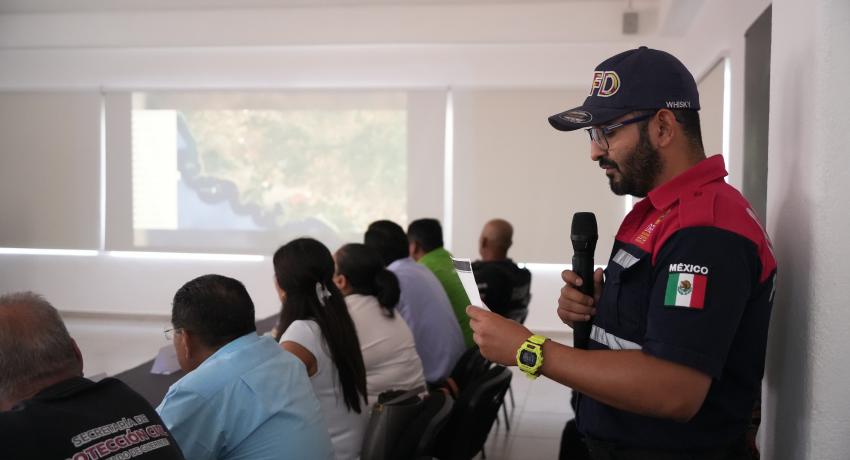 Presidenta Lizette Tapia Castro encabeza reunión regional sobre estadísticas de incendios forestales