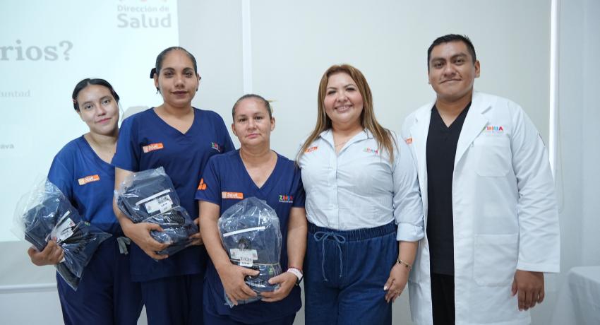 Se capacita al personal de las casas de salud de todo el municipio