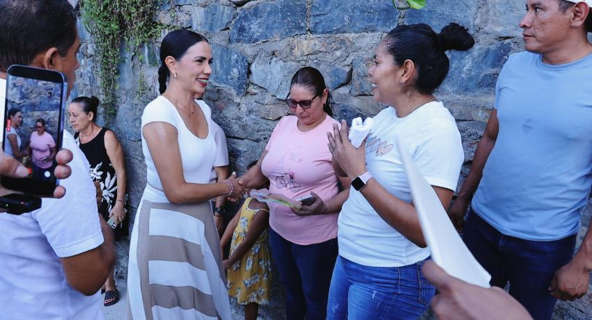 Lizette Tapia Castro entrega obras de gran impacto esperadas por años en la colonia Libertad
