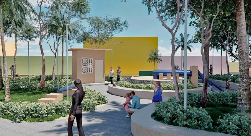 Inicia la remodelación del Parque Faroles, en la colonia Centro
