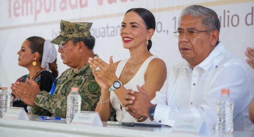 Visita Ixtapa-Zihuatanejo la gobernadora Evelyn Salgado Pineda.