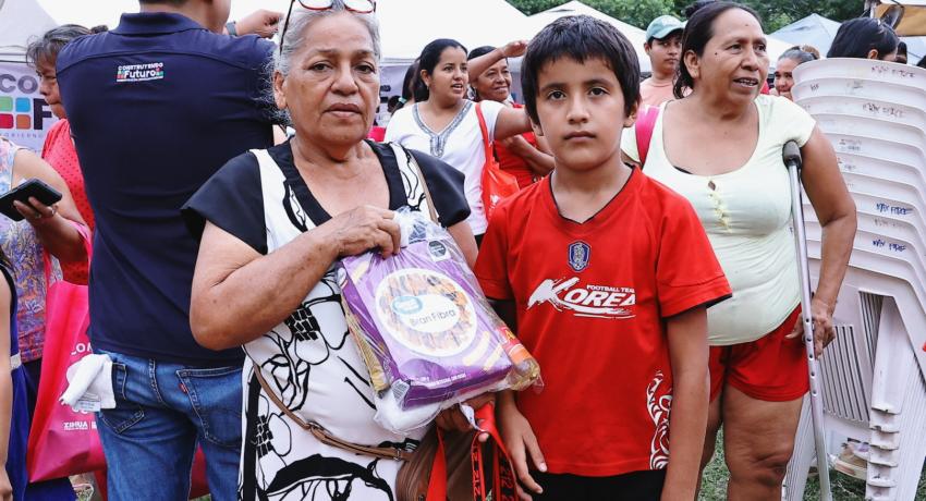 DIF Contigo llega a la colonia La Presa
