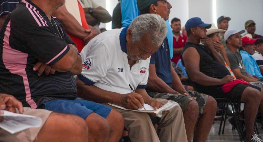 El Gobierno de Zihuatanejo de Azueta, sede de la entrega de apoyos a cooperativas pesqueras.