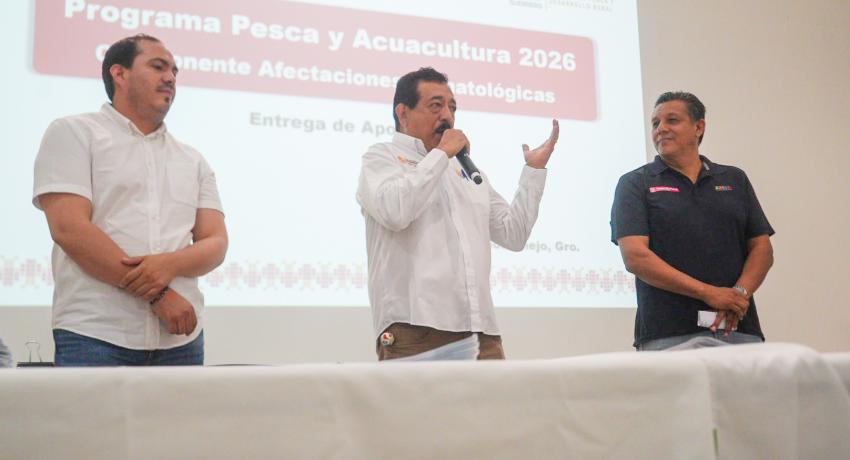 El Gobierno de Zihuatanejo de Azueta, sede de la entrega de apoyos a cooperativas pesqueras.